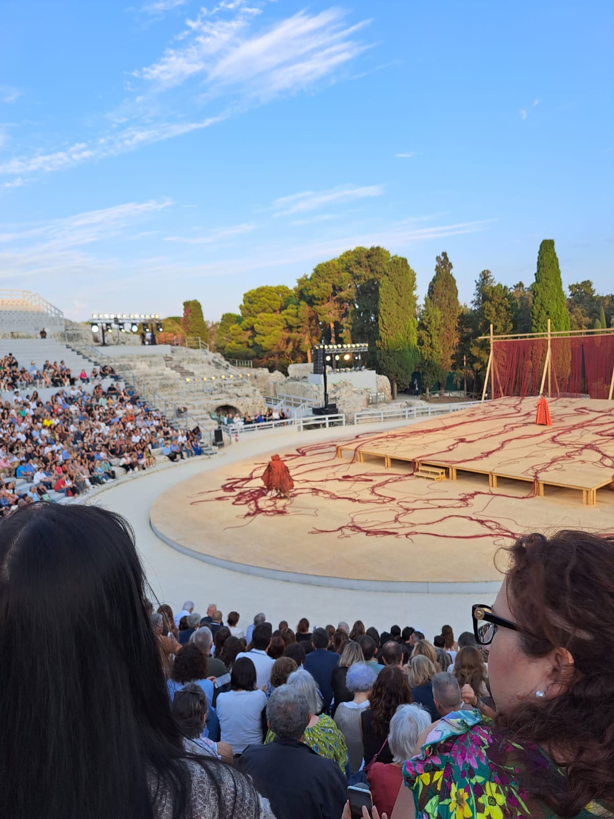 Spettacolo al Teatro Greco di Siracusa